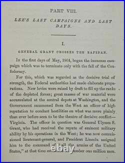1887 Confederate General ROBERT E LEE History STONEWALL JACKSON Civil War C. S. A 1887 Confederate General ROBERT E LEE History STONEWALL JACKSON Civil War C. S. A