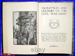 1888 CIVIL War Antique Military History U. S. America Union Confederate Grant Lee