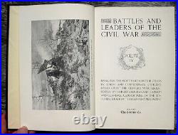 1888 CIVIL War Antique Military History U. S. America Union Confederate Grant Lee