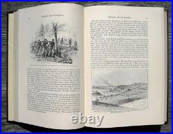 1888 CIVIL War Antique Military History U. S. America Union Confederate Grant Lee