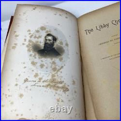 1889 The Libby Chronicle Beaudry, CIVIL WAR Confederate Prison