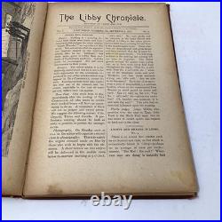 1889 The Libby Chronicle Beaudry, CIVIL WAR Confederate Prison