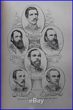 1890 JEFFERSON DAVIS EXPRESIDENT OF CONFEDERATE CSA CIVIL WAR STONEWALL R. E. LEE