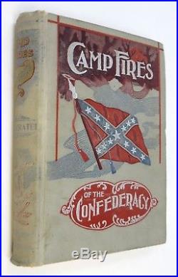 1898 Camp Fires of the Confederacy, LaBree Confederate Civil War History Stories