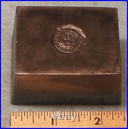 1913 UCV CONFEDERATE STATES Pin Badge STEEL STAMPING DIE Robbins RH719 Civil War