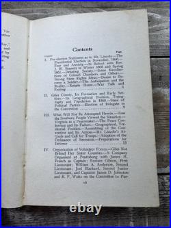 1914 Civil War Book The Story of a Confederate Boy in the Civil War RARE