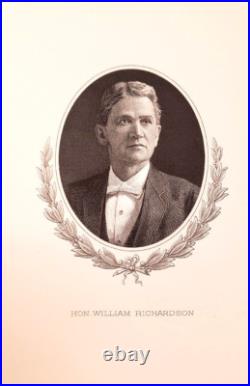 1915 CONFEDERATE CIVIL WAR VETERAN Memorial Addresses, Alabama Congressman, Judge