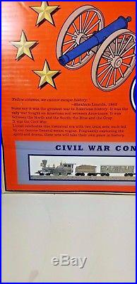 1999 Lionel Civil War Confederate Train Set 6-21901 72-1901-202 O Gauge Scale