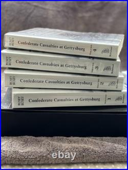 2017 Confederate Casualties at Gettysburg, 4 Volume Set, by John & Travis Busey