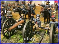 28mm American Civil War Miniatures, Confederate Army, Painted, Dixon