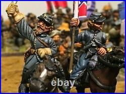 28mm American Civil War Miniatures, Confederate Army, Painted, Dixon