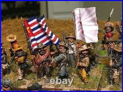 28mm American Civil War Miniatures, Confederate Army, Painted, Dixon