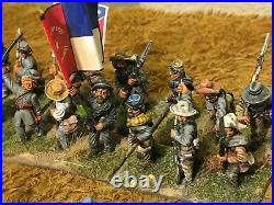 28mm American Civil War Miniatures, Confederate Army, Painted, Dixon