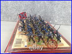 28mm American Civil War Plastic DPS painted Confederate Infantry W9707