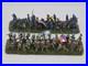 28mm Civil War Miniatures Painted Lot Of 73 Union & Confederate Infantry Army