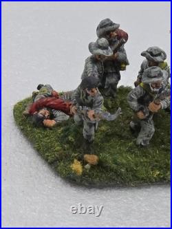 28mm Civil War Miniatures Painted Lot Of 73 Union & Confederate Infantry Army