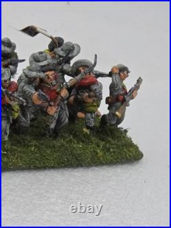 28mm Civil War Miniatures Painted Lot Of 73 Union & Confederate Infantry Army