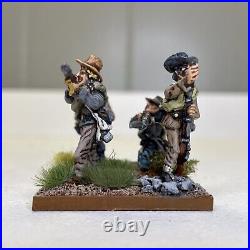 28mm Painted & Based, ACW American Civil War Confederate Infantry, 24 Figures