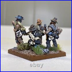 28mm Painted & Based, ACW American Civil War Confederate Infantry, 24 Figures