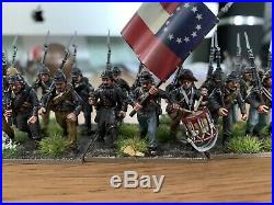 28mm Perry ACW Confederate American civil war infantry Painted Mega Bundle