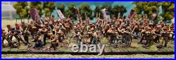 28mm nicely painted American Civil War Confederate Infantry Army of 7 regiments