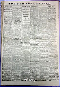 38 1865 Civil War newspapers wEYEWITNESS report ANDERSONVILLE CONFEDERATE PRISON