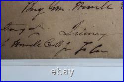 (4) Howell Cobb, Confederate Politician, House Rep, Signed Envelope, Civil War