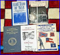 5 Collectible CIVIL WAR books Flags of the Confederate Civil War, Battle of Ant