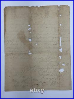 9 Civil War Confederate Letters August Rost Musician 17th Alabama to Wife 9 Civil War Confederate Letters August Rost Musician 17th Alabama to Wife