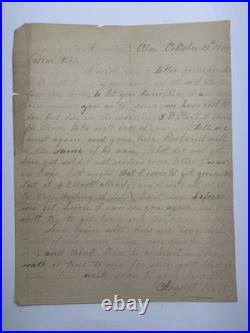 9 Civil War Confederate Letters August Rost Musician 17th Alabama to Wife 9 Civil War Confederate Letters August Rost Musician 17th Alabama to Wife