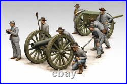 ACW Confederate Artillery 132 Resin Figures 3D Printed Civil War