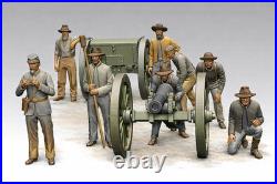 ACW Confederate Artillery 132 Resin Figures 3D Printed Civil War