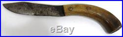 Antique American CIVIL War Confederate Knife Blade Horn Handle Steel USA America