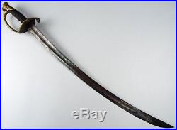 ANTIQUE FOOT OFFICER'S SWORD AMERICAN POSSIBLY CONFEDERATE CIVIL WAR MARKED CS
