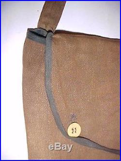 Authentic CIVIL War Confederate Haversack From James Weitzel Collection