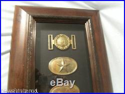 American CIVIL War Confederate Army Framed Replica Buckle Collection