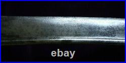American CIVIL War Confederate North Carolina Dragoon Sword Dated 1837 One Of 20