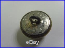 American Civil War CONFEDERATE Infantry Regiment Bugle Button TW&W PARIS 49751