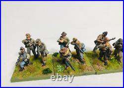 American Civil War Confederate Infantry skirmish painted based 28MM Sash & Saber