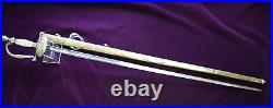 American Mexican War CIVIL So Carolina Indian Princess Sword Confederate Carried