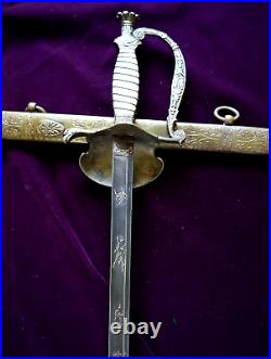 American Mexican War CIVIL So Carolina Indian Princess Sword Confederate Carried