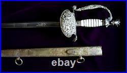 American Mexican War CIVIL So Carolina Indian Princess Sword Confederate Carried