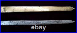 American Mexican War CIVIL War Officer Sword Possibly Confederate Carried