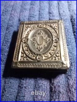 Antique 1/6th Plate Civil War Confederate Soldier With Musket. CA1