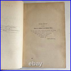 Antique 1869 Memoirs Service Afloat Confederate US Civil War Navy Admiral Semmes