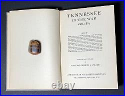 Antique Book Union & Confederate MILITARY RECORDS Tennessee CIVIL WAR