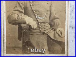 Antique CIVIL War CDV Photograph Confederate General Joseph Wheeler Csa