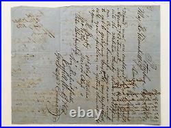 Antique CIVIL War Confederate Document Petersburg Va Business Legal Law Letter