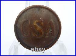 Antique Civil War Confederate Army CSA General Service Coat Button