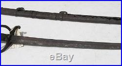 Antique Civil War Confederate Naval Officer's Sword From Nigerian Man ROUGH yqz
